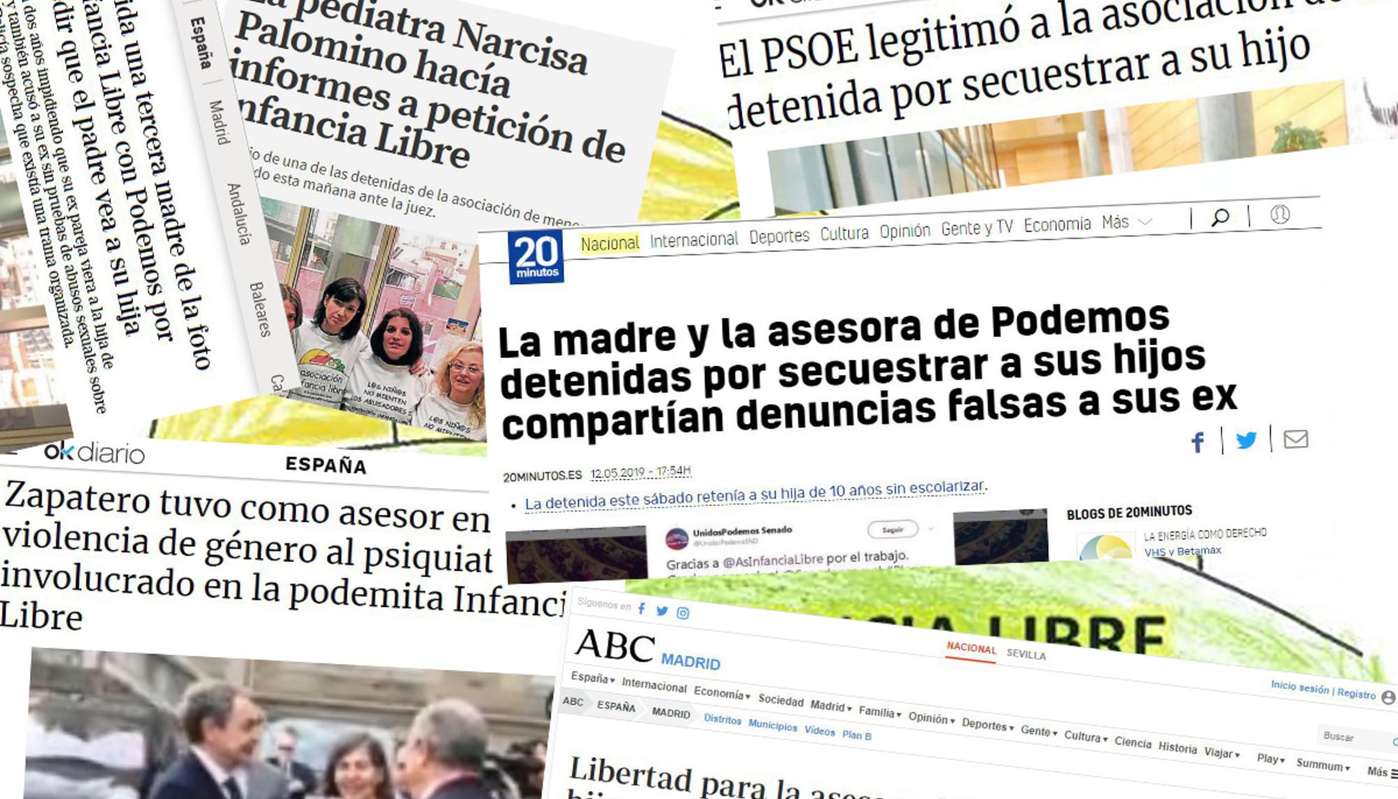 Titulares Infancia Libre